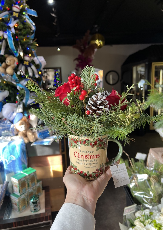 A Christmas Carol: Mug by The Flower Alley
