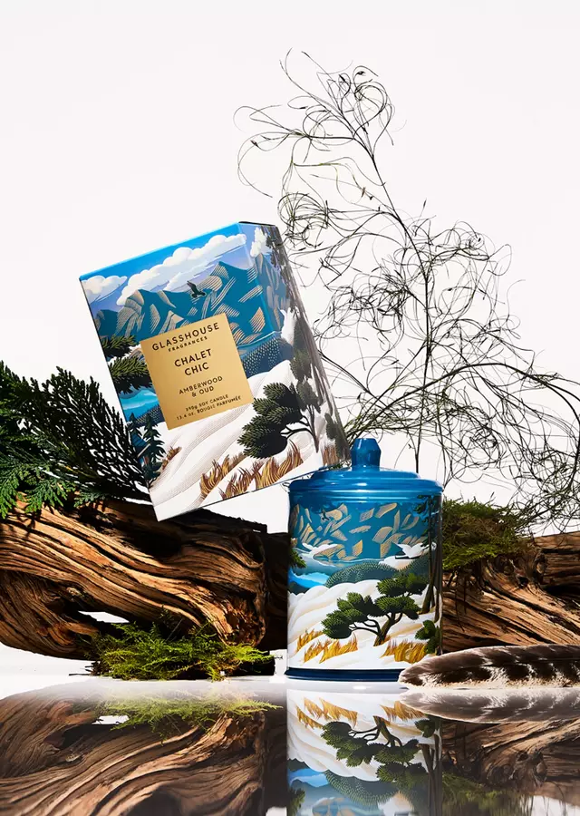 Chalet Chic Candle by The Flower Alley