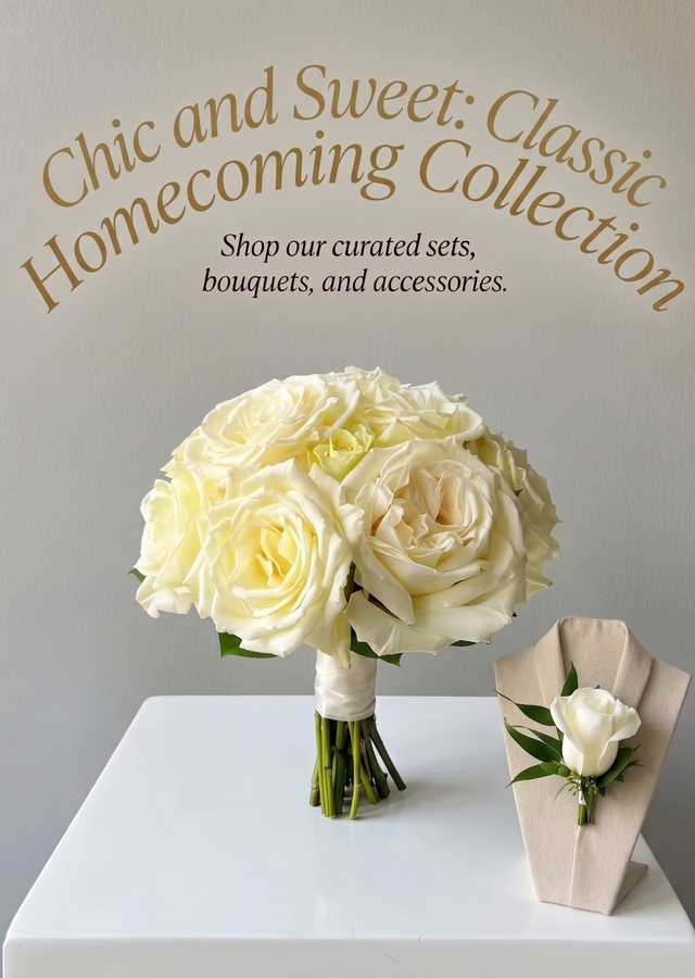 Chic and Sweet: Classic Homecoming Collection by The Flower Alley