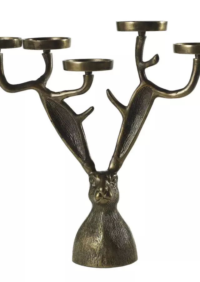 Eric The Rabbit Candleholder by The Flower Alley