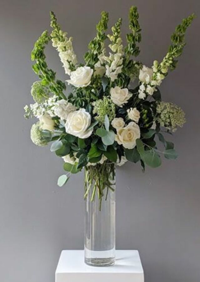 Event Collection Tall Vase Arrangement The Flower Alley