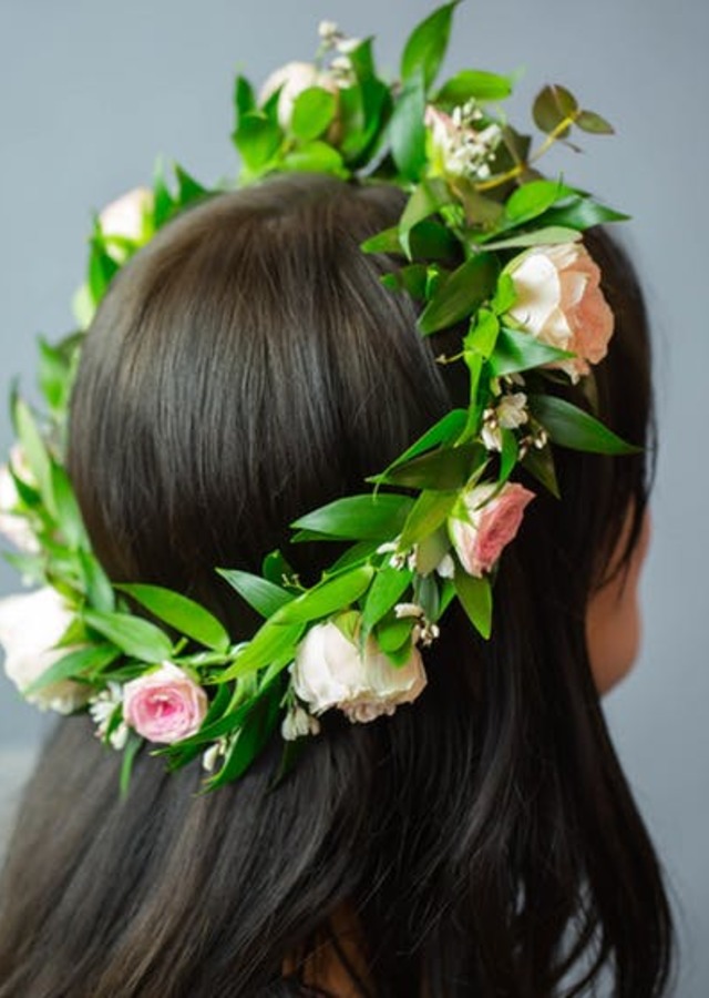 Fairytale Flower Halo by The Flower Alley