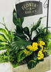 Flower garden planter basket thumb