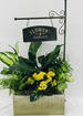 Flower garden planter basket thumb