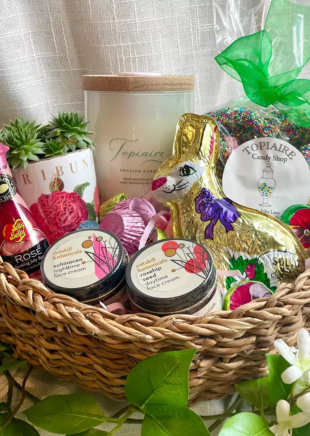 Grown Up Easter Basket: Classic by The Flower Alley