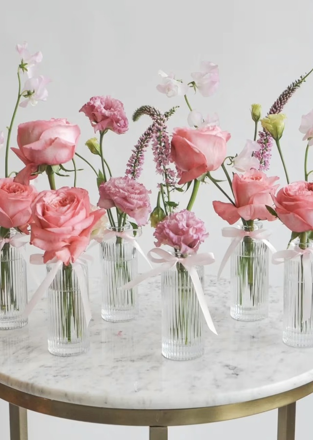 Display of Love Buds by The Flower Alley