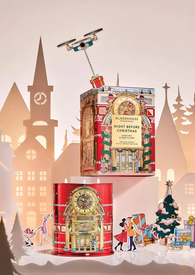 Night Before Christmas 26.8oz Candle by The Flower Alley