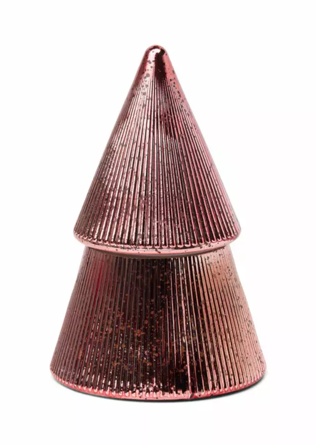 Pink Peppermint Tree - 7 oz Candle by The Flower Alley