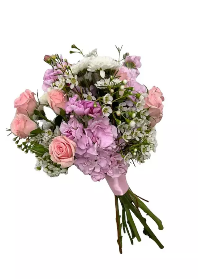 Small Pink Prom Bouquet by The Flower Alley