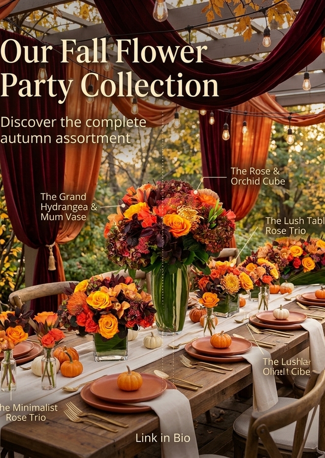 The Fall Party Collection by The Flower Alley