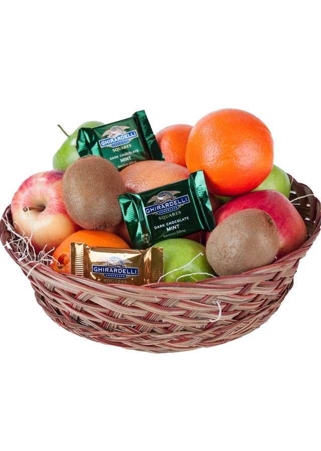 Display of Traditional Fruit Basket by The Flower Alley