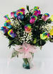 Two dozen rainbow roses thumb