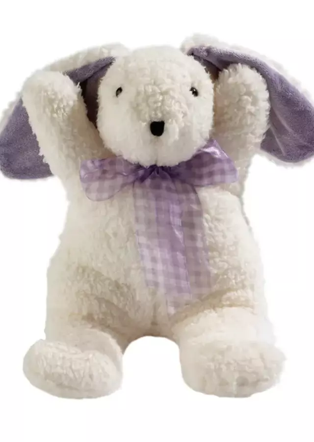Warming Bunny - Lil the Lavender Bunny by The Flower Alley