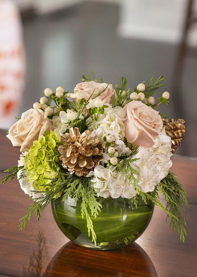 Winter Blush by The Flower Alley