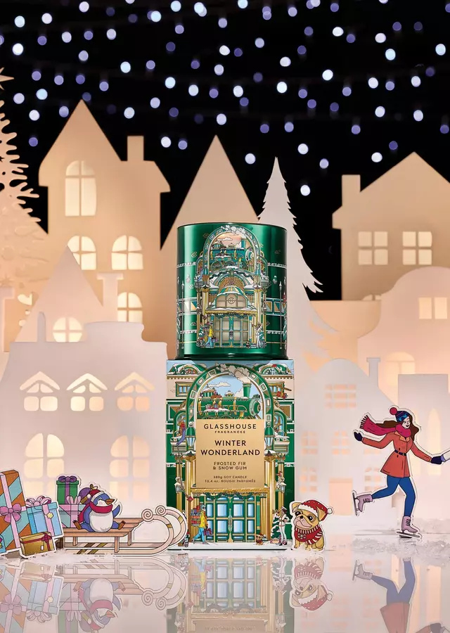 Winter Wonderland 13.4Oz Candle by The Flower Alley